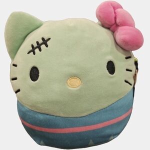 Squishmallows Hello Kitty Halloween Edition Frankenstein 10 Inches NWT